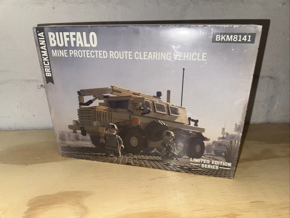LEGO Brickmania BKM8141 Buffalo Mine Clearing Vehicle MISB - Image 1 of 4