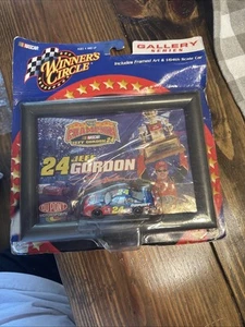 JEFF GORDON #24 2001 Champ Gift Pack Framed Art & 1:64 Diecast Car New - Picture 1 of 2