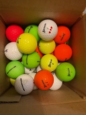 40 Srixon Softfeel Used Golf Balls 3A-5A FREE SHIPPING! - Image 1 of 2