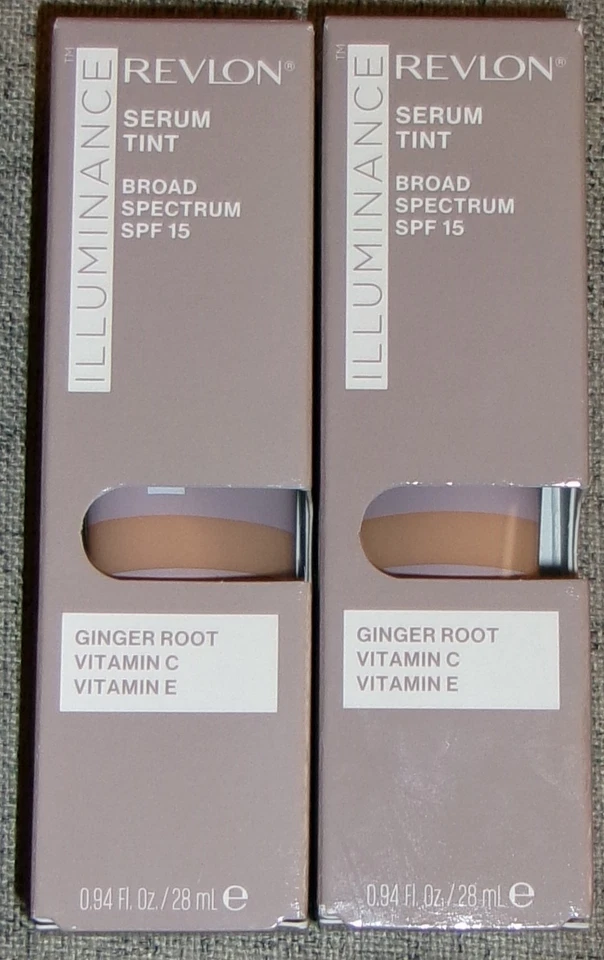 Revlon Illuminance Serum Tint SPF 15 317 - Tan Sand Exp: SEP 25 Lot of 2 - Image 1 of 3