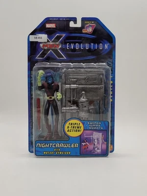 Figura de acción X-Men Evolution Nightcrawler serie 1 Toy Biz 2001 Foto 1 de 4