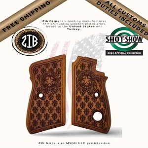 Zib Griffe Holzserie Pistolengriffe für Beretta 7070S71PUMA - Bild 1 von 6