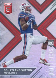 2018 Elite Draft Football Rookie Singles - You Choose