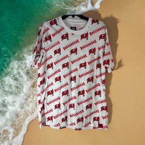Tampa Bay Buccaneers T-Shirt All Over Print weiß Herren Größe X-Large NFL - Bild 1 von 10