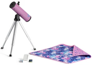 American Girl GOTY Luciana’s Telescope Projector Set Blanket Smartphone Tripod - Picture 1 of 5