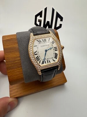 Diamantes de fábrica Cartier Tortue grandes WA503951 de oro rosa de 18 k 43 mm Foto 1 de 4