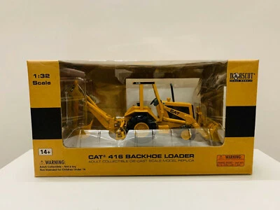 1:32 NORSCOT CAT 416 BACKHOE LOADER SCALE DIECAST MODEL 55271 - Image 1 of 4