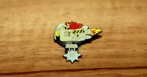 1992 Sonic the Hedgehog 2 Dr. Robotnik Rare Pin Badge Sega Genesis Collectible - Picture 1 of 4