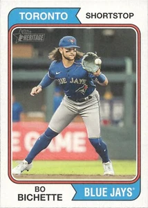 Bo Bichette - 2023 Topps Heritage Baseball #360 - Bild 1 von 2