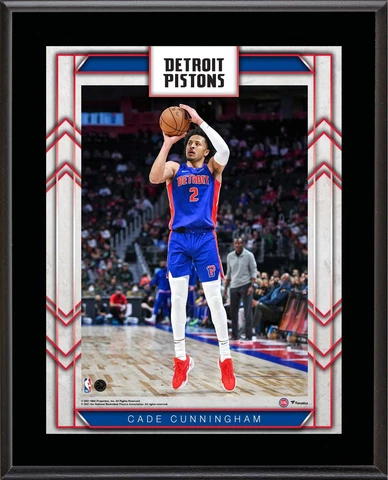 Cade Cunningham Detroit Pistons 10.5" x 13" Player Plaque Cover