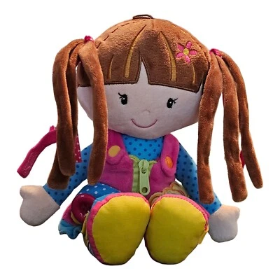 Кукла Dressy Friends Belle образовательная мягкое тело июньский сад 15 дюймов кнопка на молнии  - Изображение 1 из 4