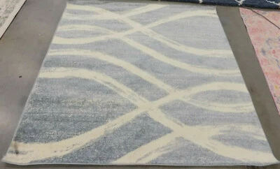 Alfombra manchada CREMA/PIZARRA 6' X 6' precio reducido 1172582661 ADR125T-6SQ Foto 1 de 4