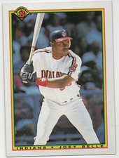1990  Bowman  #333 Joey Albert Belle Cleveland Indians Near Mint!