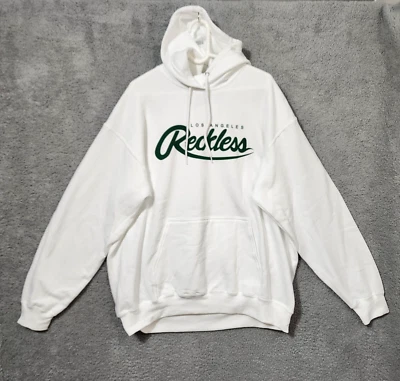 Sudadera con Capucha Pullover Blanco Young & Reckless Y&R 'Reckless Los Angeles' Talla XL Foto 1 de 4