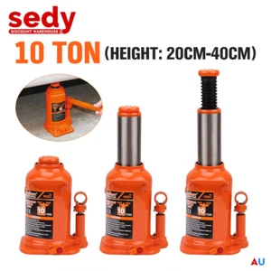 10 Ton Hydraulic Bottle Jack Metal Lift Heavy Duty Steel Car Van Suv Ute Lifter - Picture 1 of 8