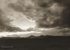 1948 Vintage Josef Sudek Czech Mountain Landscape Bohemian Uplands Photo Gravure - Picture 1 of 1