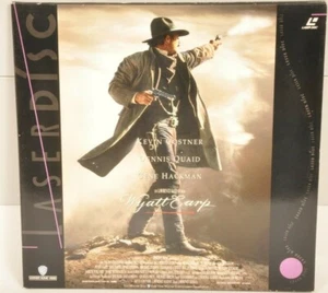 Laserdisc Wyatt Earp Kevin Kostner Dennis Quaid Deutsche Original Pal Version LD - Afbeelding 1 van 5