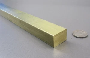 360 Brass Flat Bar 5/8" Thick x 7/8" Wide x 72.0" Length - Picture 1 of 11