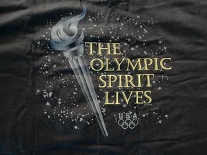 Vintage Atlanta 1996 Olympic Games T-Shirt Size L (New Without Tags) - Picture 1 of 5