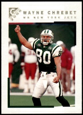 2000 Topps Gallery #71 Wayne Chrebet - Image 1 of 2