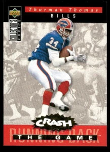 Collector's Choice #C12 Thurman Thomas You Crash the Game Gold Exchange 1994 - Imagen 1 de 2