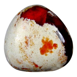 5.51 ct Elegant Fancy Cabochon (15 x 14 mm) Un-Heated Mexico Matrix Fire Opal - Picture 1 of 1