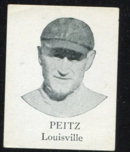 1909 Colgan's chip cuadrado a prueba Peitz Louisville - Imagen 1 de 2