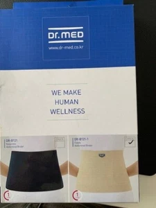 Dr med aglutinante abdominal elástico, soporte de respaldo de fisioterapia - Imagen 1 de 8