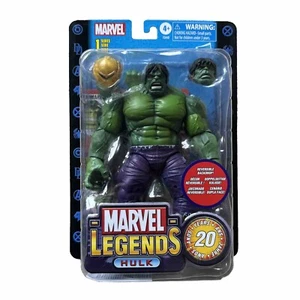 Figura de acción Hulk 6 pulgadas serie retro 20 aniversario Marvel Legends F3440 - Imagen 1 de 3