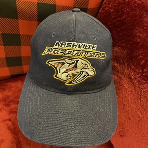 vintage 90s Nashville Predators adjustable hat CCM - Picture 1 of 8