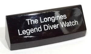 LONGINES Legend Diver Watch Official Watch Plaque Display Titanium Steel OEM / - Picture 1 of 3