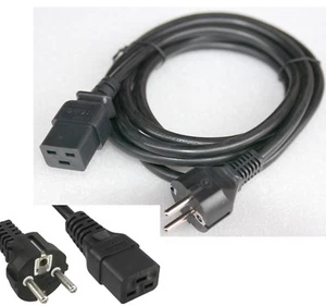 16A STROMKABEL Power Cord with Plug IEC320/C19 For Ups USV Server New - Picture 1 of 1