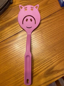 Pampered Chef Walt Disney Toy Story 4 Hamm Pancake Flipper Spatula 100115 Pink - Picture 1 of 2
