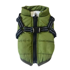 Pet Vest Jacket Warm Puppy Waterproof Dog Clothes S-5XL Winter Padded Coat - Picture 1 of 24