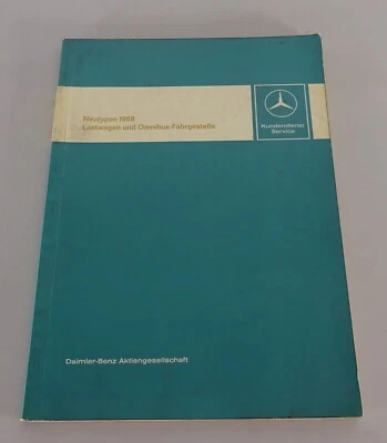 Manual De Taller Introducción Mercedes CAMIÓN / ÓMNIBUS De 12/1968 - Imagen 1 de 3