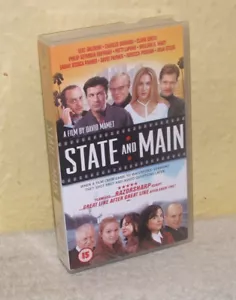 State and Main (2000) - New & Sealed VHS - Alec Baldwin, Phillip Seymour Hoffman - Picture 1 of 3
