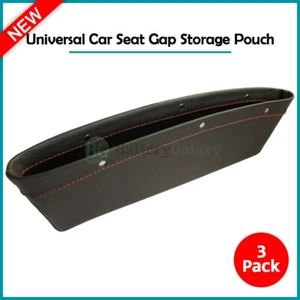 3-Pack Fenzer Leather Gear Car Seat Gap Adjustable Universal Filler Organizer - Picture 1 of 5