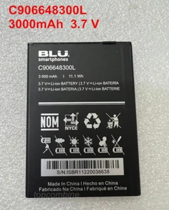 C906648300L NEUF Batterie d'origine 3000mAh pour BLU J9L,J0080,J0090,J0091ww,J0092ww - Photo 1 sur 2