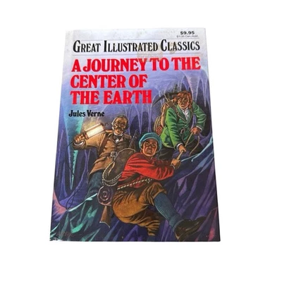 JOURNEY TO THE CENTER OF THE EARTH by JULES VERNE NEW HC FREE SHIP - Image 1 of 4