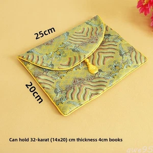 Scripture Bag Buddhist Scripture Bag Tibetan Pack Scripture Book Bag Storage Bag - Picture 1 of 3