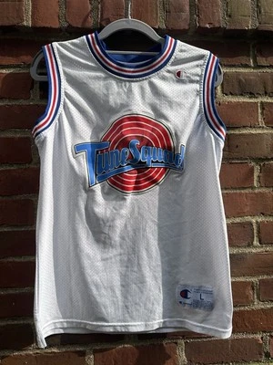 Camiseta De Colección Tune Squad Michael Jordan Juvenil L Campeón Space Jam RARA Foto 1 de 4