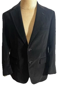 Giacca Brooks Brothers uomo 38S marrone velluto a coste 100% cotone cappotto sportivo blazer nuova senza etichette - Foto 1 di 10