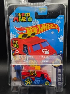 2016 Hot Wheels Screen Time Super Mario Cool One #4/5 ohne Schneeflockenkarte - Bild 1 von 4