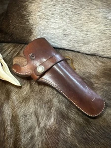 Hunter Holster 1100 45 Brown Leather Missing one strap Right Handed (OW12) - Picture 1 of 15