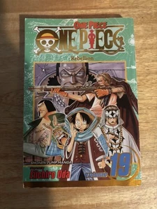 One Piece Vol 19 Gold Foil Cover 1st First Printing Edition Manga English Volume - Imagen 1 de 4