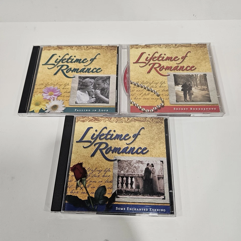 Lifetime of Romance 3 Cd Lot-Falling In Love/Enchanted Evening/Secret Rendezvous - Image 1 of 1