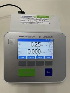 Mettler Toledo SevenCompact Duo S213 pH & Conductivity Meter, Excellent Cosmetic - Picture 1 of 11