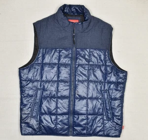Coleman Men's Puffer Vest Jacket Full Zip Polyester Blue Size 2XL Insulated - Picture 1 of 8