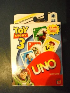Toy Story 3 UNO Kartenspiel Disney Pixar 2007 Selten und Neu! - Bild 1 von 2