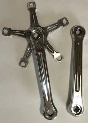 Very Rare Campagnolo Mexico Crank Set, 172.5mm, Pista Style - Image 1 of 4